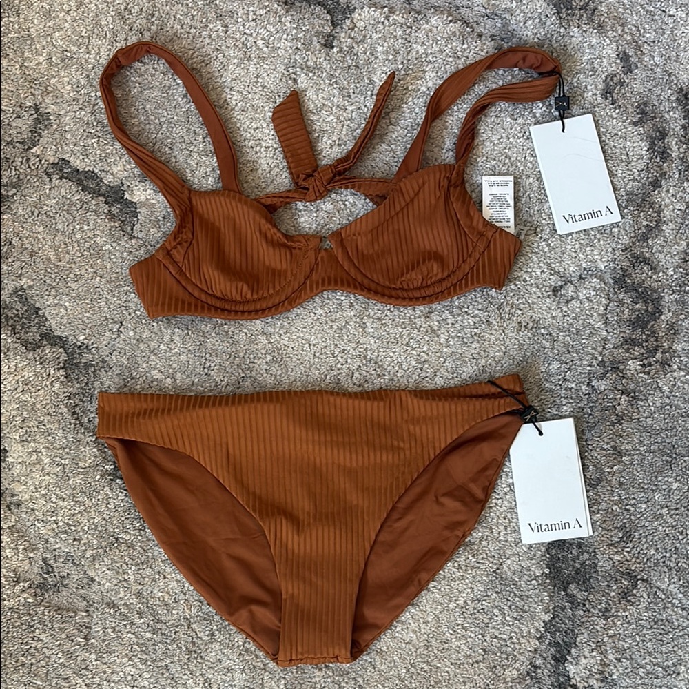 NWT Vitamin A Two Piece Swimsuit